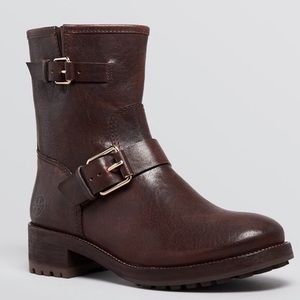 Tory Burch brown Chrystie boot